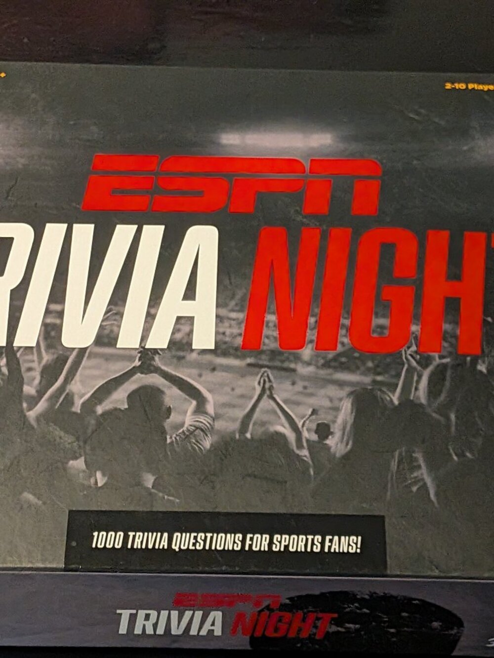 ESPN Trivia Night sports trivia board game by Funko Games. Designed for ages 10
